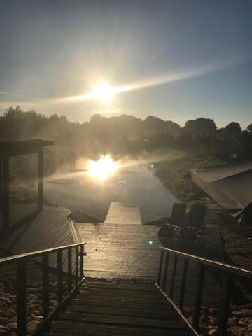 Sodyba Gintaras Priekule Bagian luar foto